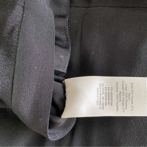 Aritzia Wilfred high-waisted flat front wide leg pant - Picture 3 of 6